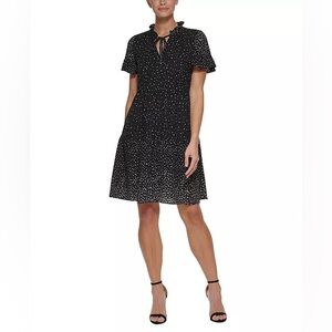 Never Been Work DKNY Polka Dot Dress